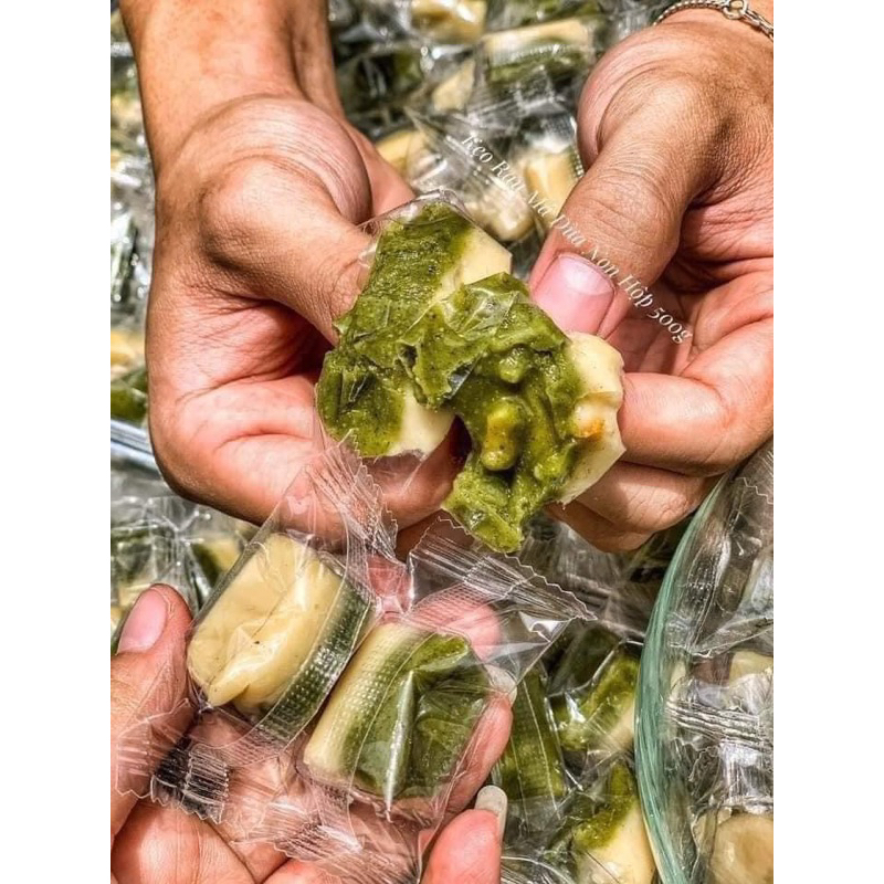 Kẹo Dừa Sáp Non Rau Má 500gr