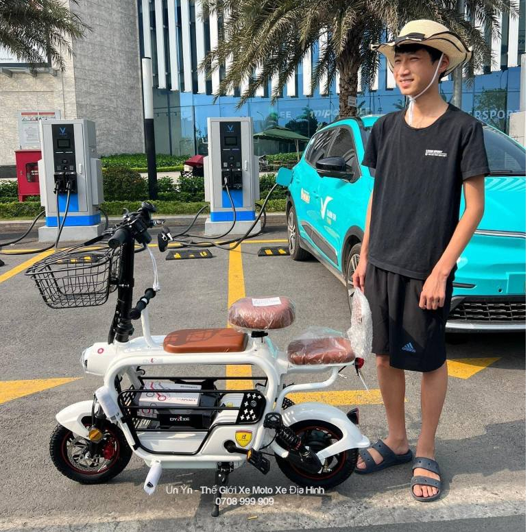 Xe điện Lihaze 3 yên dung lượng pin 15a - Xe điện Lihaze Dylex 2023