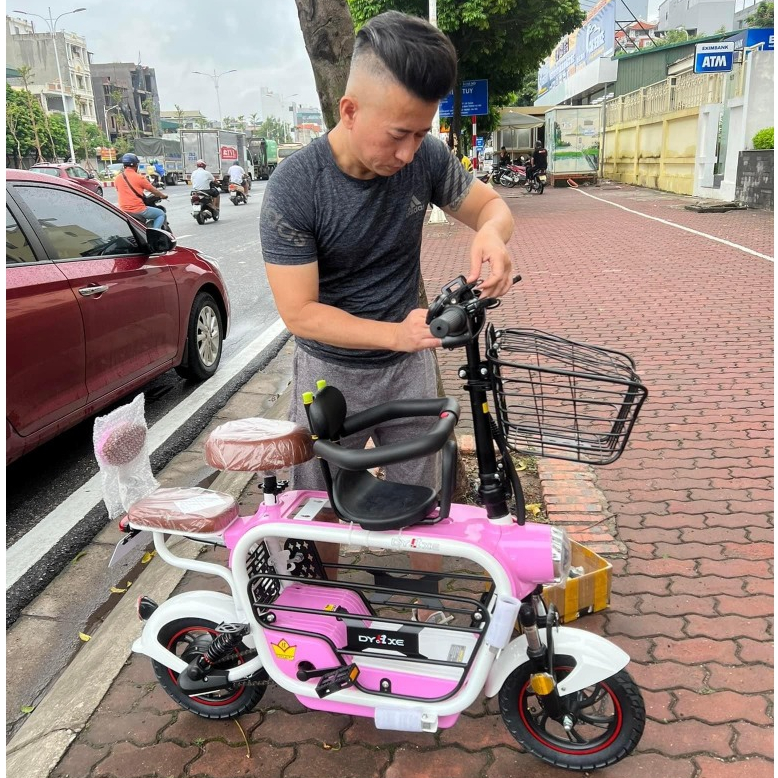 Xe điện Lihaze 3 yên dung lượng pin 15a - Xe điện Lihaze Dylex 2023