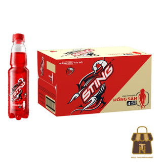 Lốc 6 chai nước sting dâu