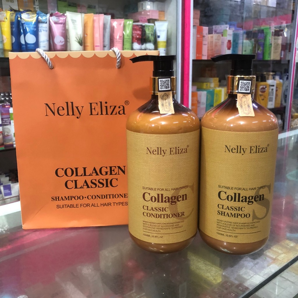 Dầu gội dầu xả Nelly Eliza chính hãng