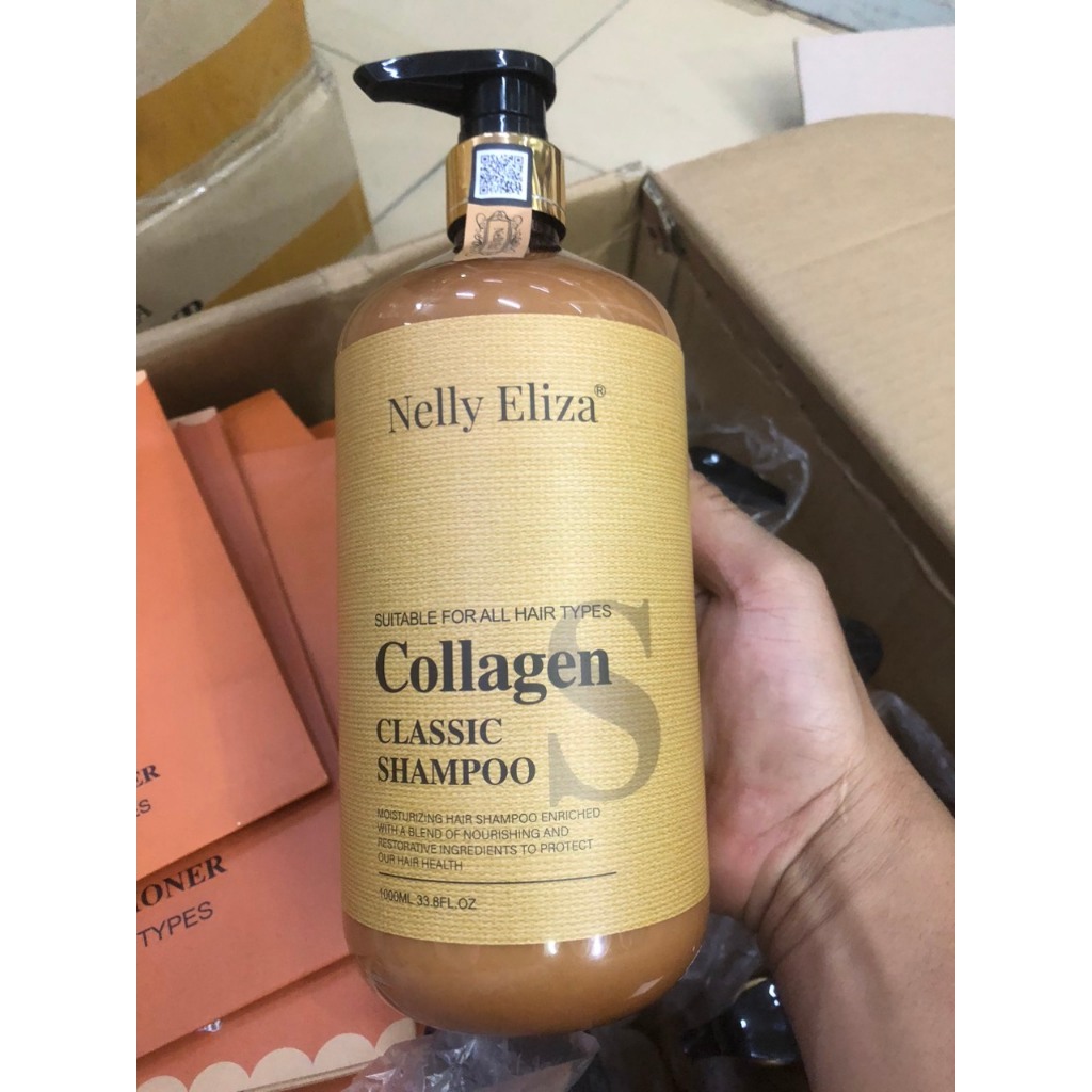 Dầu gội dầu xả Nelly Eliza chính hãng