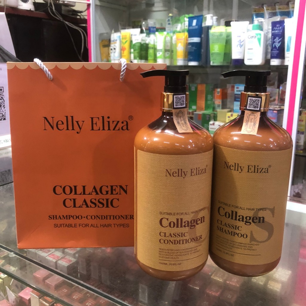 Dầu gội dầu xả Nelly Eliza chính hãng