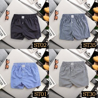 Quần Đùi Ngủ Dành Cho Nam Chất Kate Cotton Mềm Mịn Thoáng Mát Khi Ở Nhà Full SIze 45-95kg.