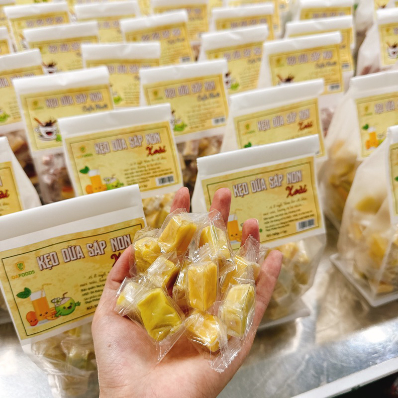 KẸO DỪA SÁP NON VỊ XOÀI 500gr