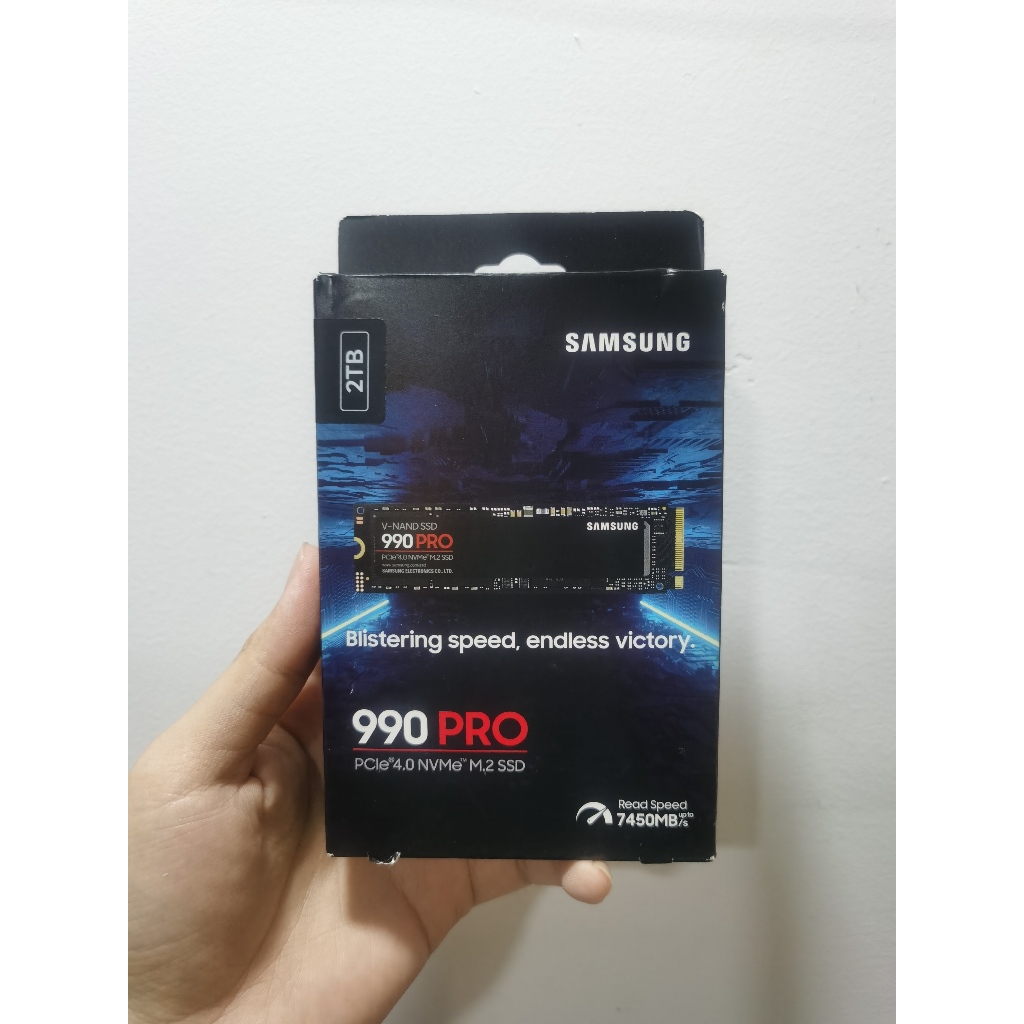 Ổ Cứng SSD Samsung 990 PRO 2TB M2 NVMe PCIe Gen4 x4 - Bảo Hành 5 Năm