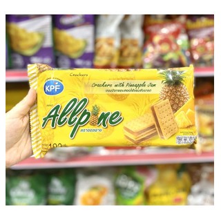 Bánh quy nhân mứt dứa Allpine KPF Thái Lan 192g ăn là nghiền