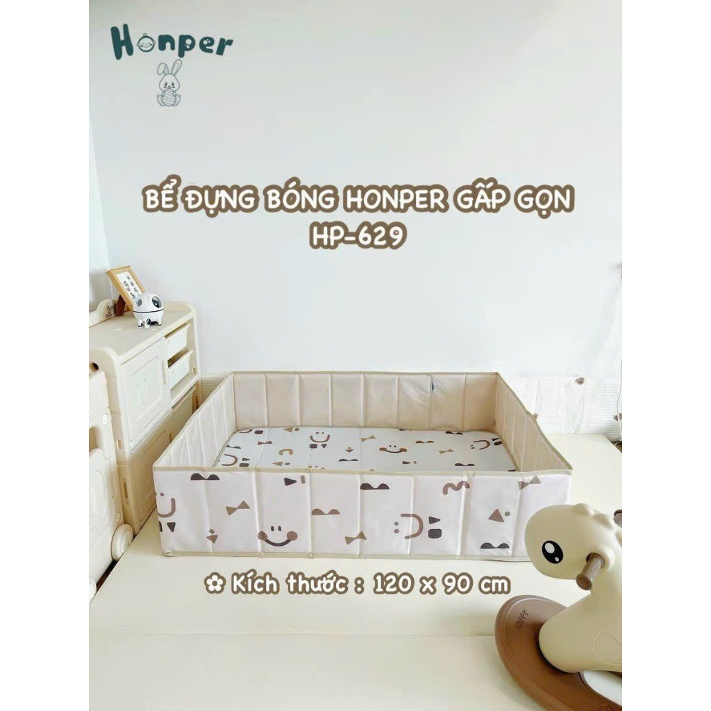 Bể Bóng Gấp Gọn cho bé 2023 quây bóng cho bé chơi chính hãng Nuoiconkieuhan