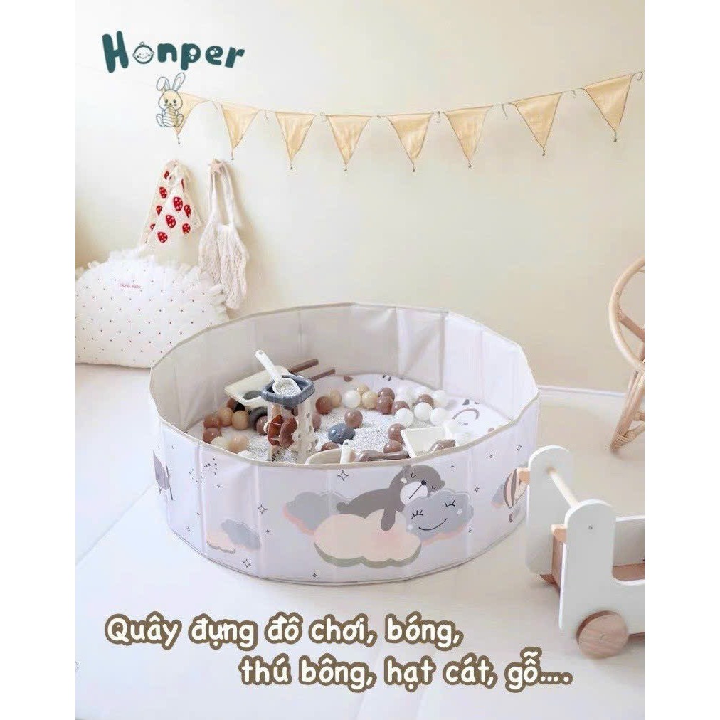 Bể Bóng Gấp Gọn cho bé 2023 quây bóng cho bé chơi chính hãng Nuoiconkieuhan