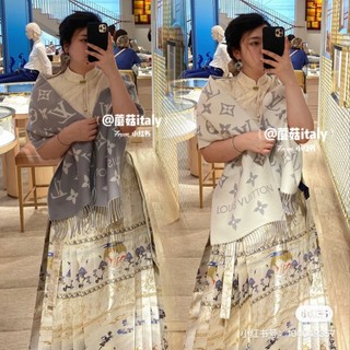 KHĂN DẠ CHOÀNG CỔ HIỆ.U LV SIZE 50x180cm