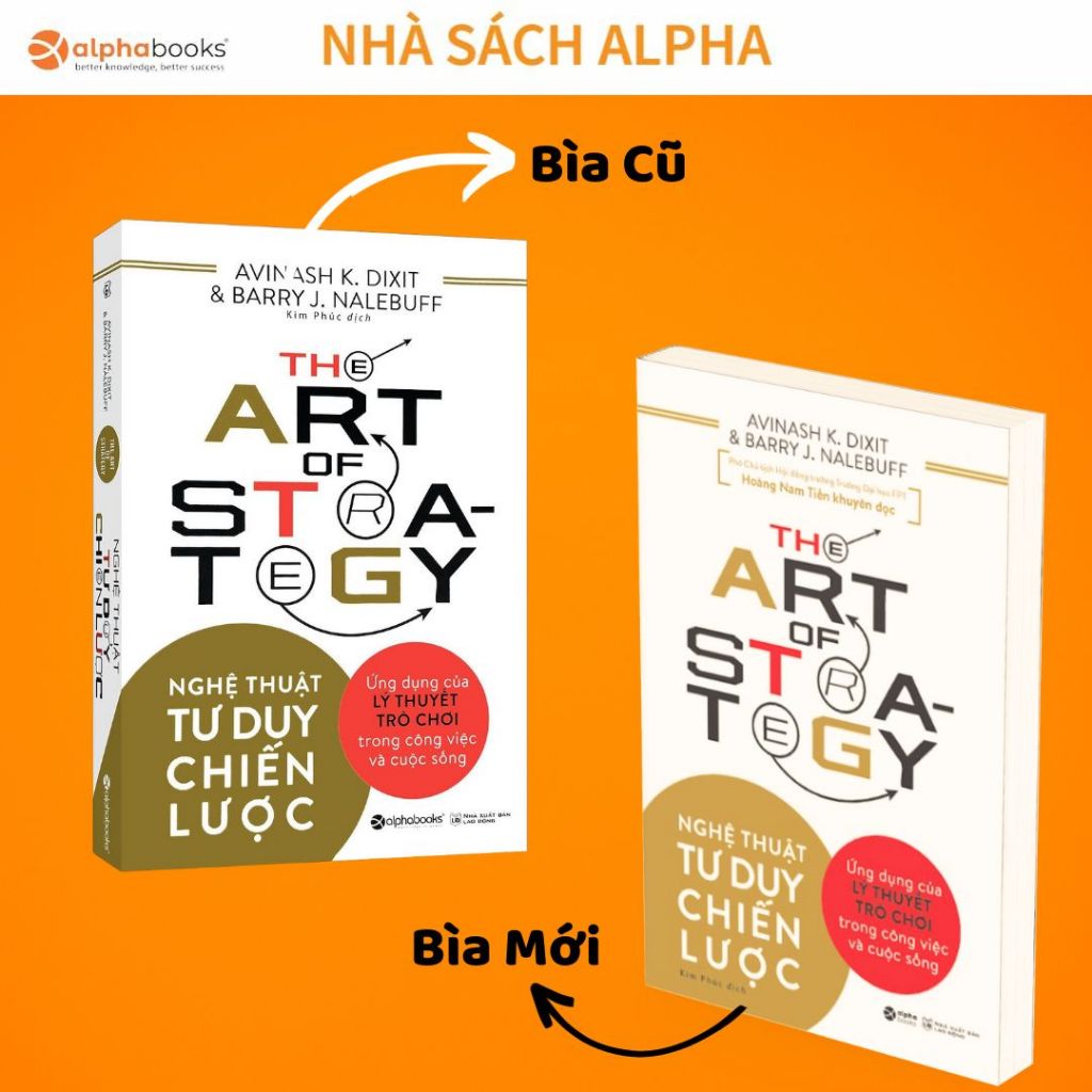 Lẻ/Combo Sách Hay Nên Đọc: Nghệ Thuật Tư Duy Chiến Lược (The Art Of Strategy) + Dám Nghĩ Lại  (Think Again) Tái Bản Mới