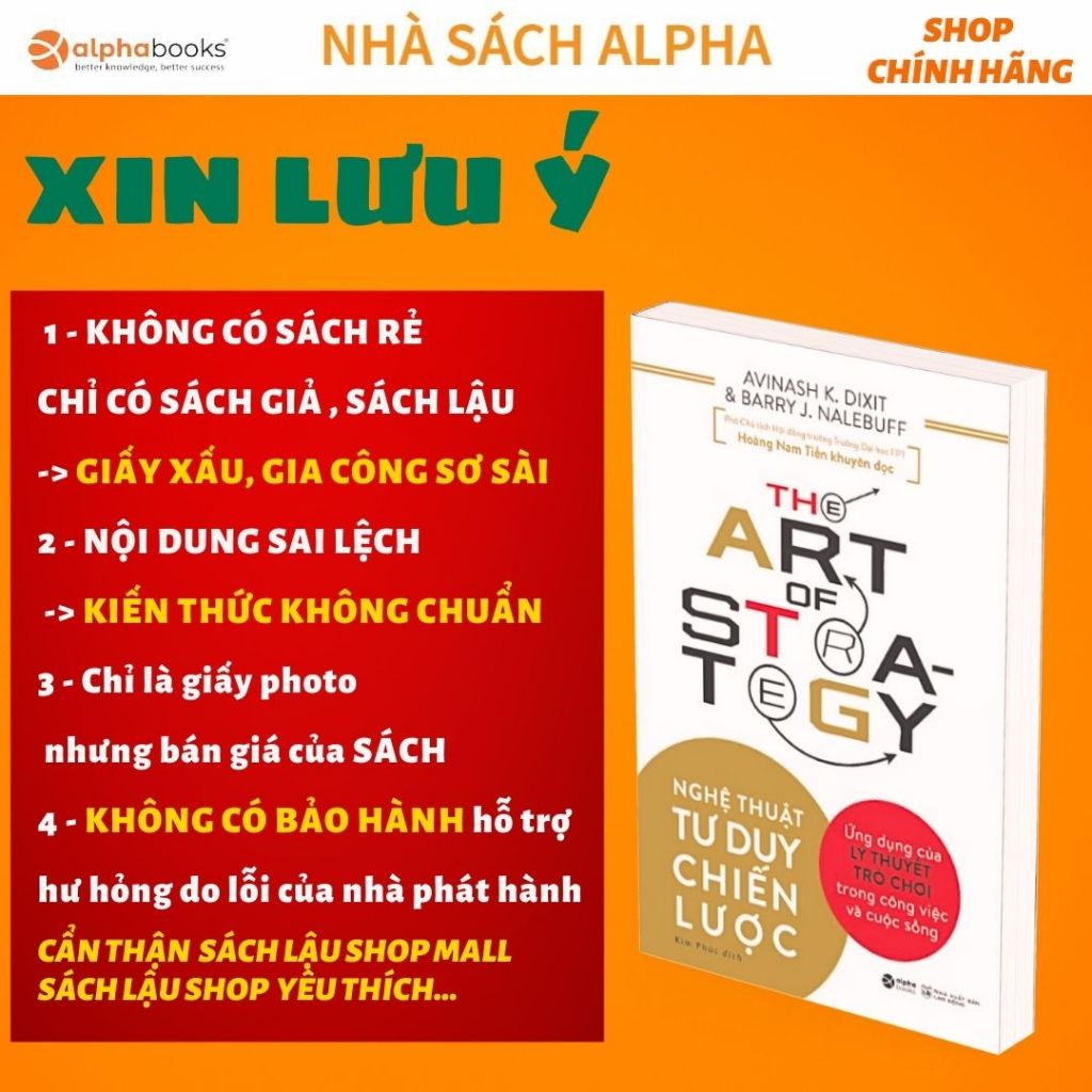 Lẻ/Combo Sách Hay Nên Đọc: Nghệ Thuật Tư Duy Chiến Lược (The Art Of Strategy) + Dám Nghĩ Lại  (Think Again) Tái Bản Mới