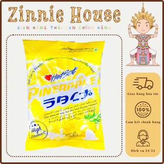 Kẹo chanh muối hartbeat thái lan vị dứa 120g bổ sung vitamin c