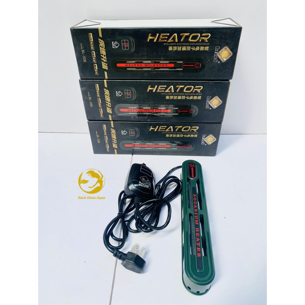 Sưởi bể cá Belos cao cấp BL-308 đủ công suất 500W / 800W / 1000W / 1200W