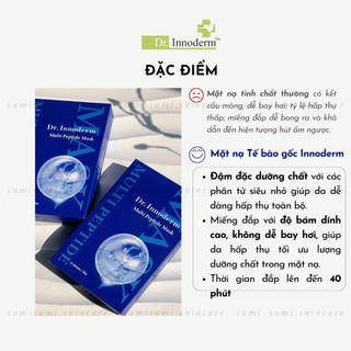 SẴN (Dr.Innoderm) Mặt nạ tế bào gốc Multi Peptide Mask 40ml tinh chất