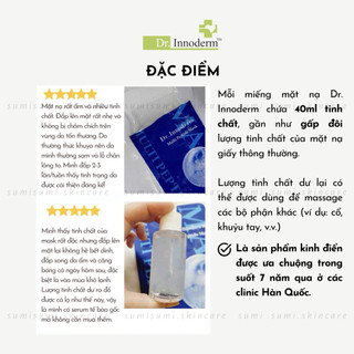 SẴN (Dr.Innoderm) Mặt nạ tế bào gốc Multi Peptide Mask 40ml tinh chất