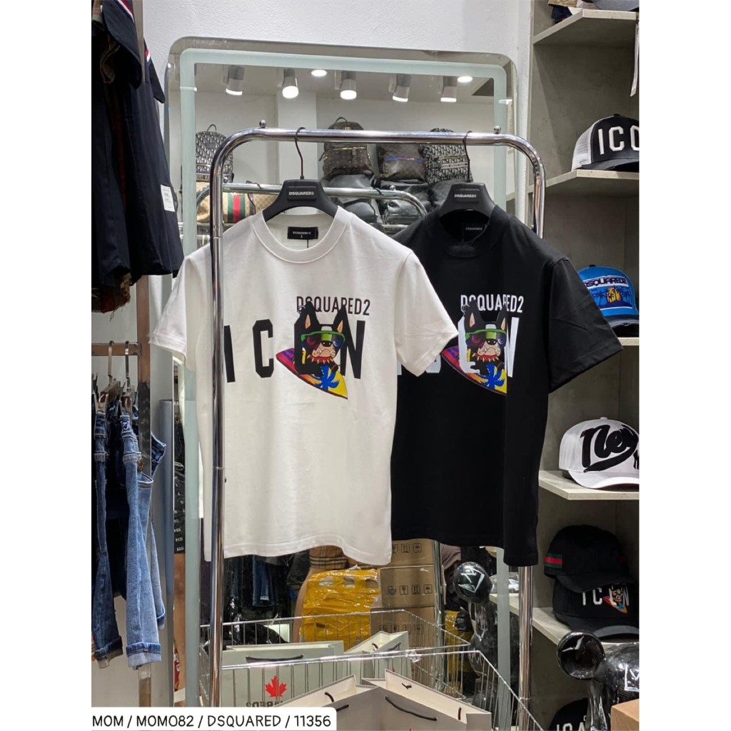 Áo thun nam nữ I-C DOG - Sành Điệu - Siêu Cháy Phố - Áo Phông Nam Nữ Đẹp