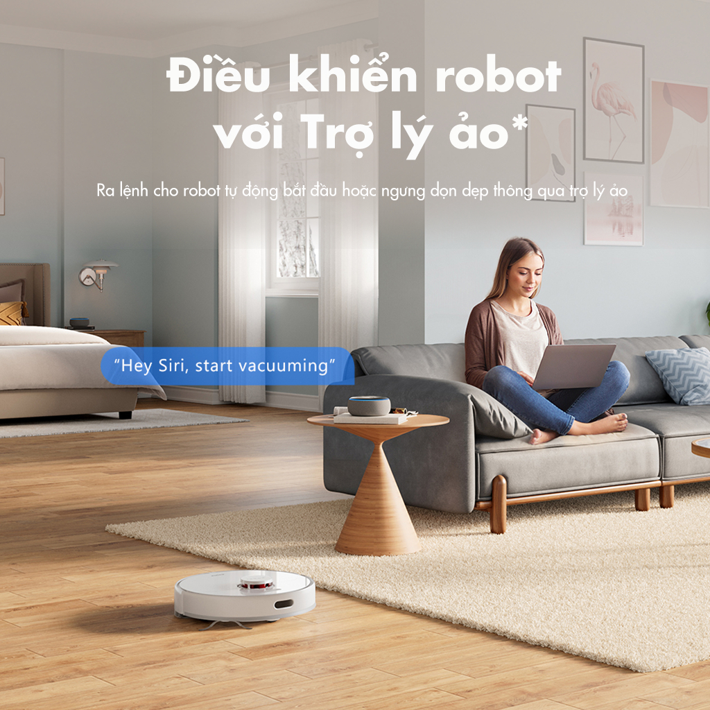 Robot Hút Bụi Lau Nhà Thông Minh Dreame F9 Pro | Bản Quốc Tế | Chính Hãng | Bảo Hành 12T | Mimax Store