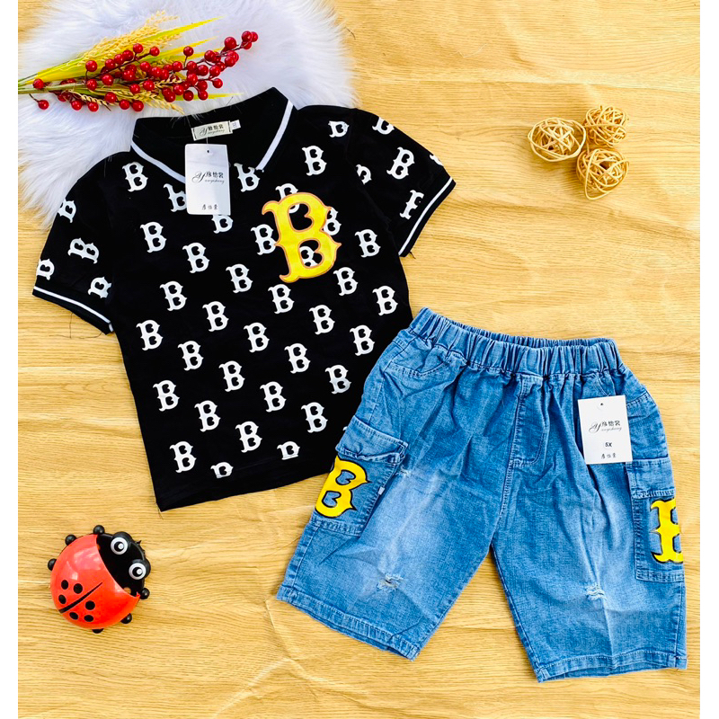 🚗  Bộ cotton hàng shop bé trai từ 25-30kg