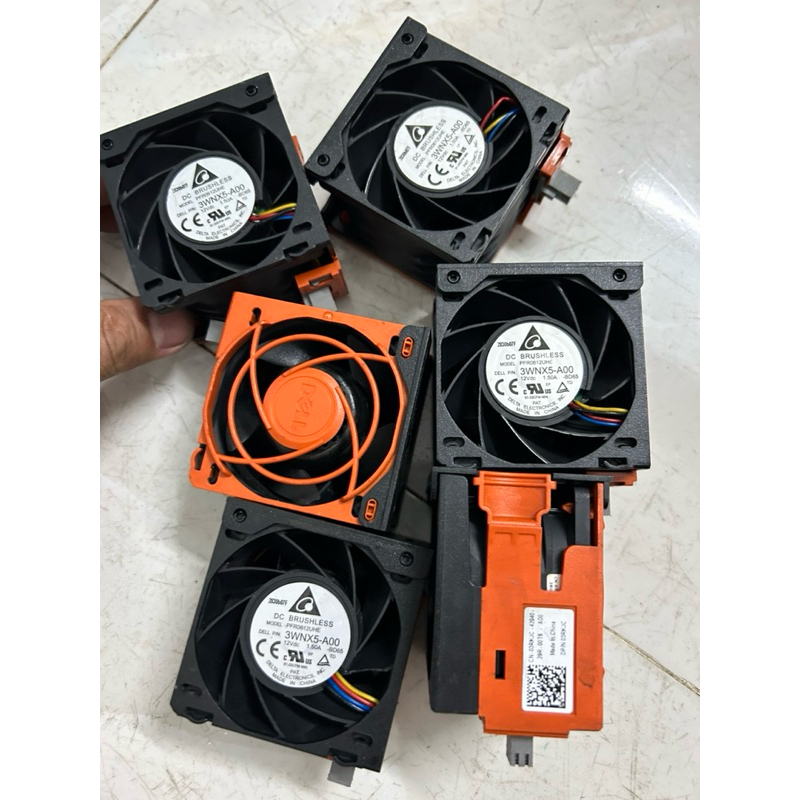 Quạt Dell delta,San ace 60 12v 1.5A , vuông 6cm có khung bảo vệ