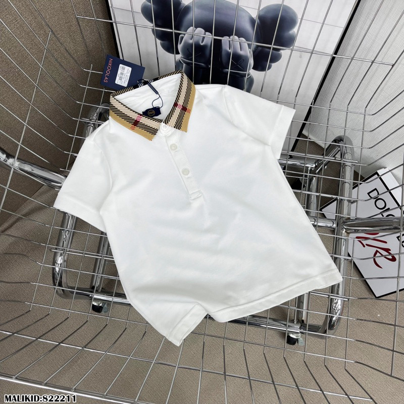 Áo polo bé trai bb.r mix cổ đơn giảng sang trọng mẫu Hero tự chụp_8222 Herokids