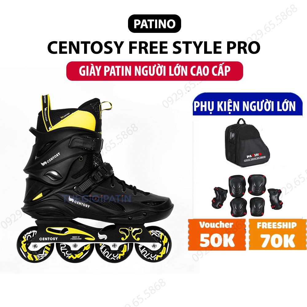 Giày patin người lớn giày patin Centosy Freestyle Pro chính hãng giá tốt