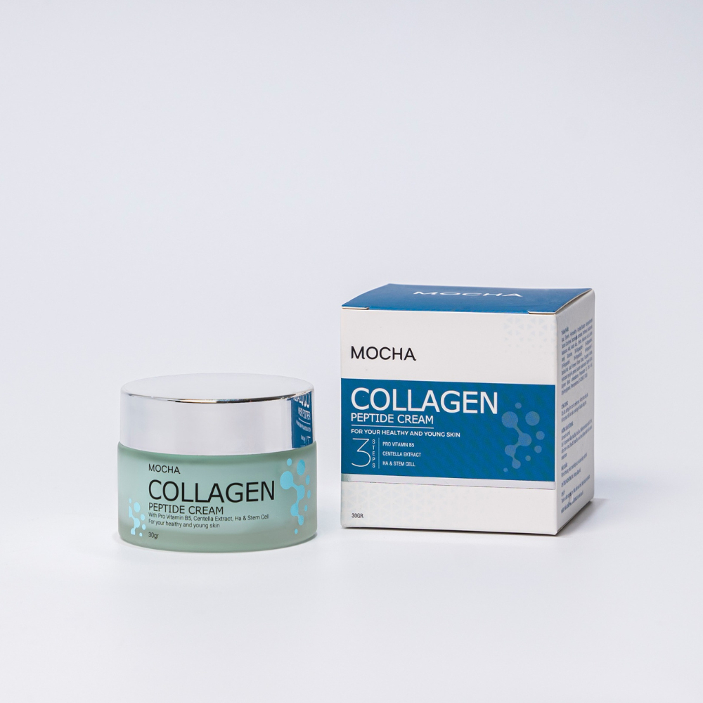 Kem Dưỡng Collagen Peptide Cream Mocha 30gr Cấp Ẩm Và Làm Dịu Da