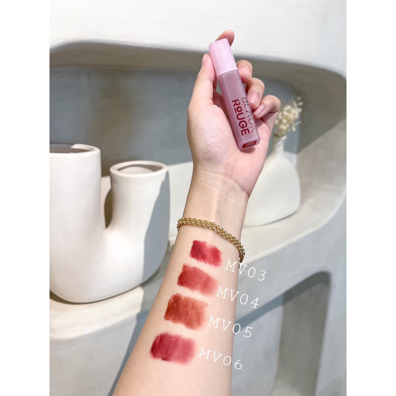 Son Kem Lì Black Rouge Muddish Cushion Velvet Son Kem BlackRouge Muddish