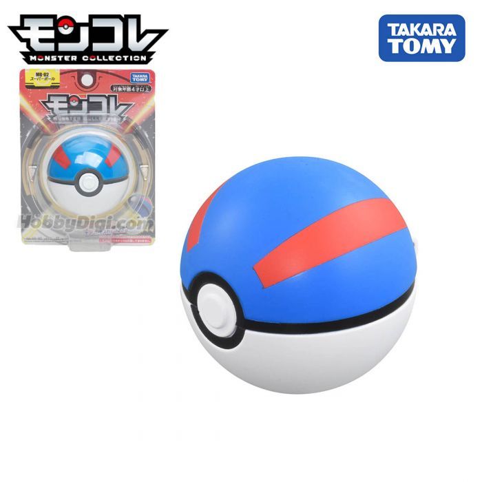 Quả Cầu Pokemon MB-02 New Super Ball 225225 Fullbox Chính Hãng Takara Tomy - Victoys