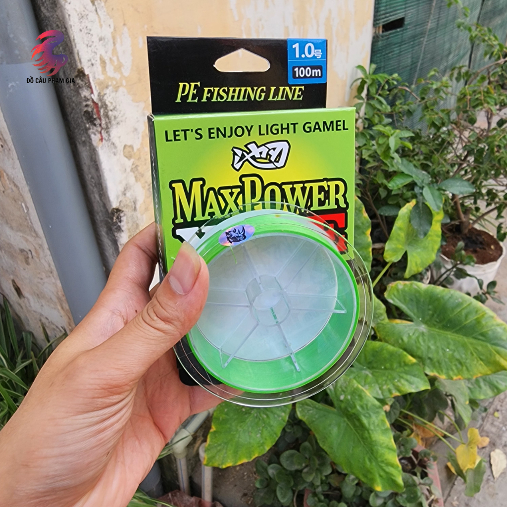 Dây Dù Pe X8 Max Power 100m Siêu Khỏe Màu Xanh Lá