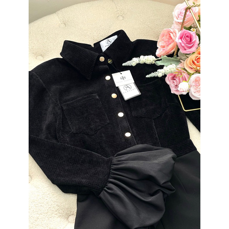 𝐃𝐀𝐑𝐈𝐀 Jump Áo nhung tăm quần tuyết mưa sang chảnh