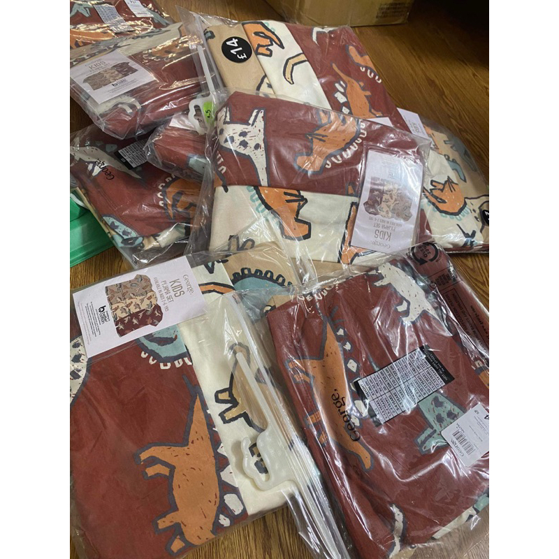 Set 3 bộ khủng long Geo auth săn sale cho bé trai 10 đến 21kg