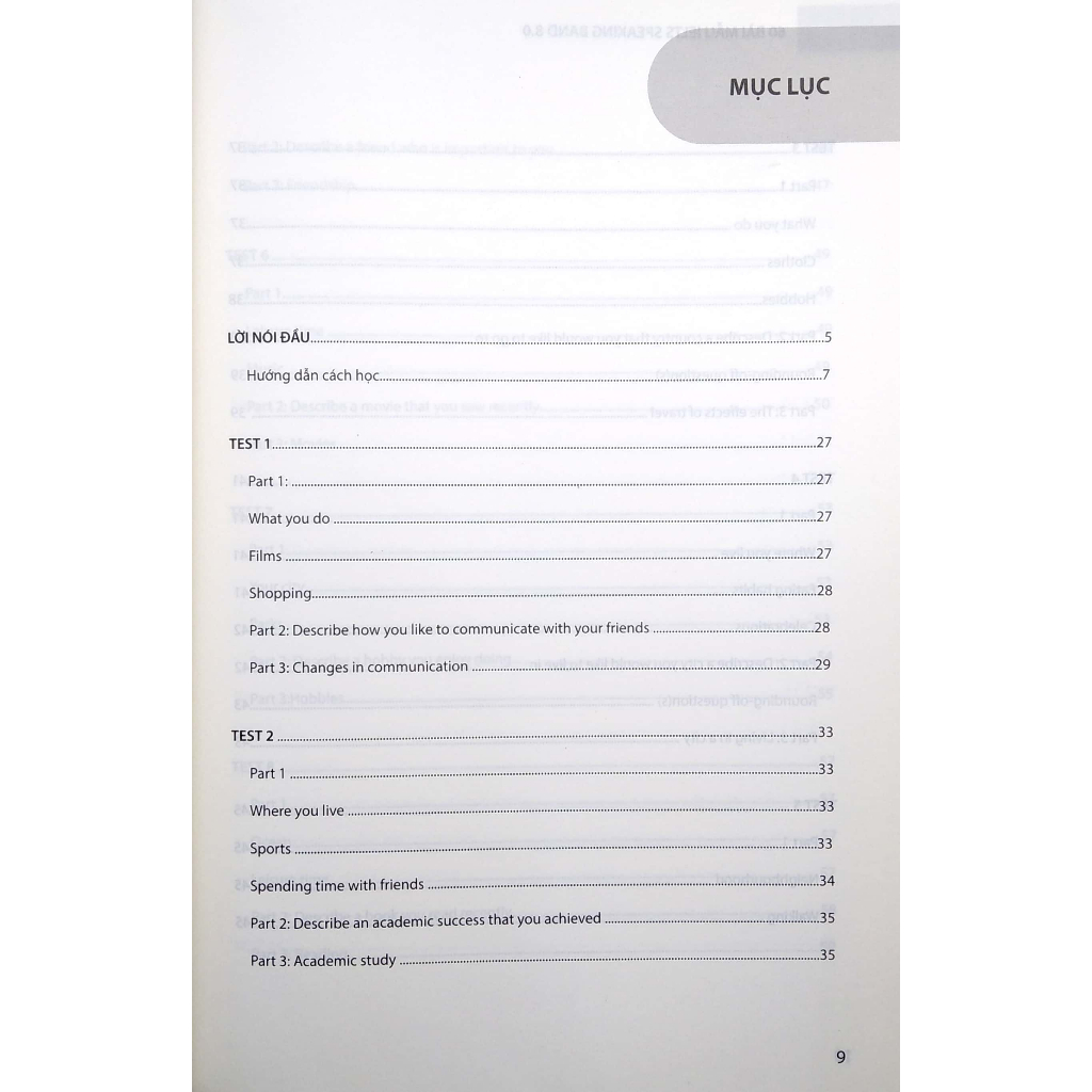 Sách - 60 Bài Mẫu Ielts Và Bộ Từ Vựng Theo Từng Chủ Điểm - Speaking Band 8.0