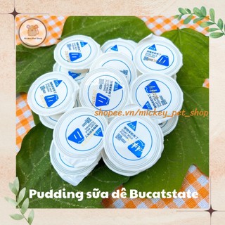 Pudding sữa dê Bucatstate nhiều chất dinh dưỡng cho Hamster, Nhím, Sóc, Thỏ, Chó, Mèo