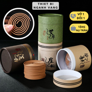 Nhang vòng,nhang khoanh 6,5cm dành cho lư sứ đốt trầm đỉnh đốt nhang chất liệu thảo mộc