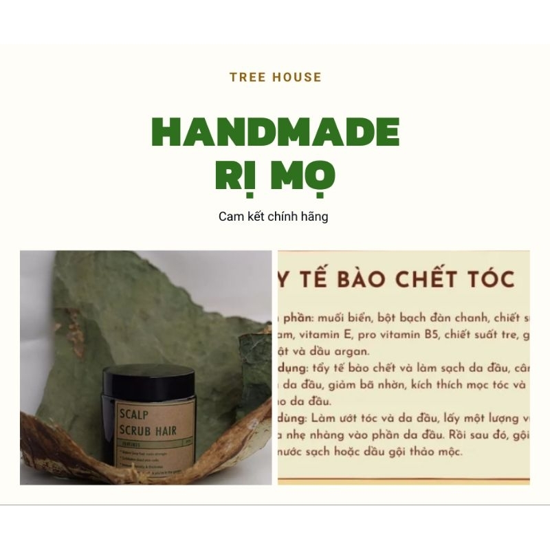 TẨY TẾ BÀO CHẾT CHO DA ĐẦU/ GIẢM GÀU/ GIẢM NHỜN