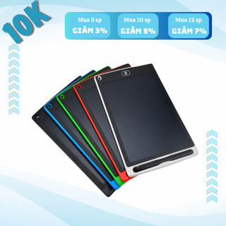 Bảng vẽ điện tử, bảng viết tự xóa thông minh cho bé màn hình LCD 8.5in, 10in, 12in đa màu, bảo hành 3 tháng