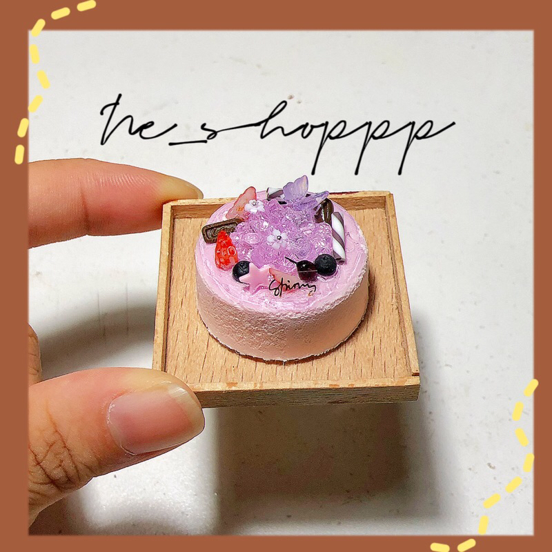 Mô hình bánh kem mini