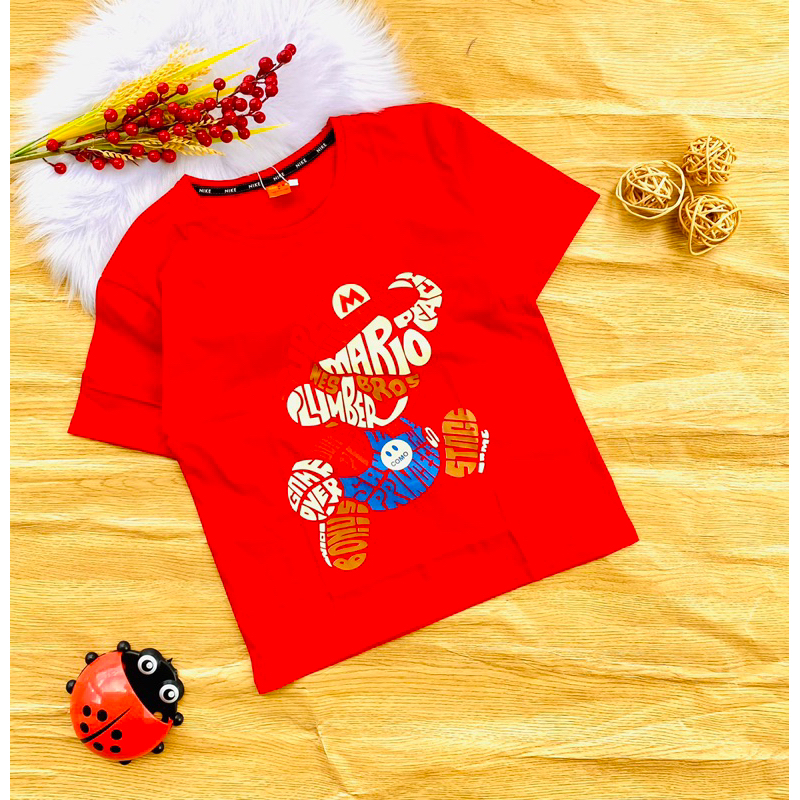 🌶️ Áo cotton hàng shop bé trai từ 35-55kg