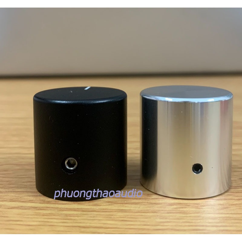 Núm nhôm phay anod đường kính 25mm cao 25mm 25x25mm