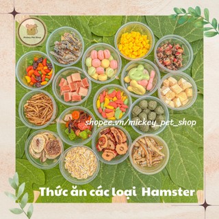 Thức ăn dinh dưỡng các loại cho Hamster