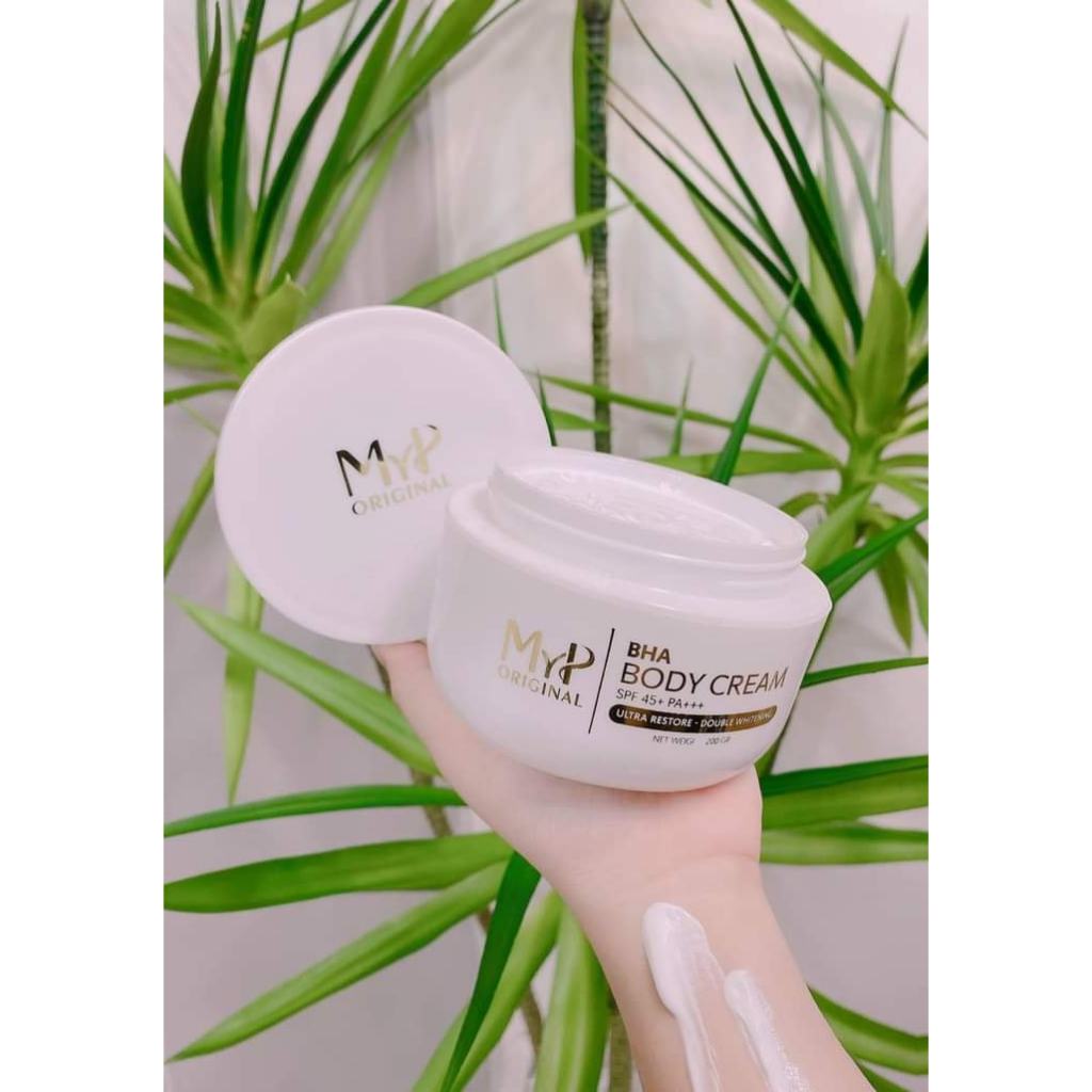 KEM BODY CREAM BHA NÂNG TONE DA - KHÔNG SỢ NÁM ĐEN DA - KHÔNG BẾT RÍT TẶNG KÈM 02 MASK
