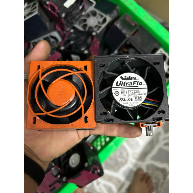 Quạt phản lực dell ultro nidec,delta 12v 1.6a - 1.76A , vuông 6cm dày 3.8 4pin rất mạnh