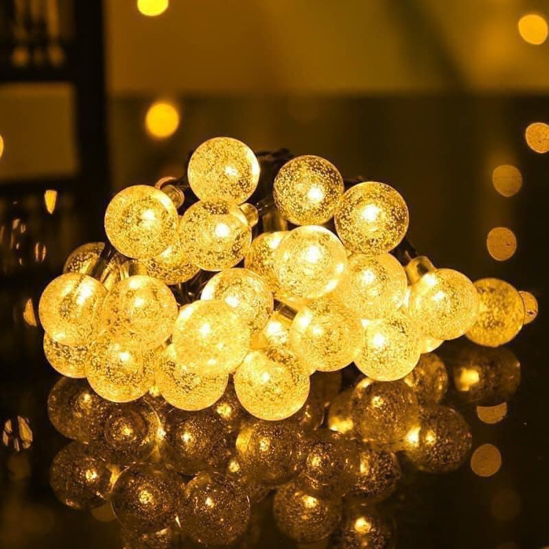 Đèn led trang trí , dây đèn nhấp nháy nhiều màu ,dây nháy bi tròn,dây nháy lục giác  10m,20m,40m