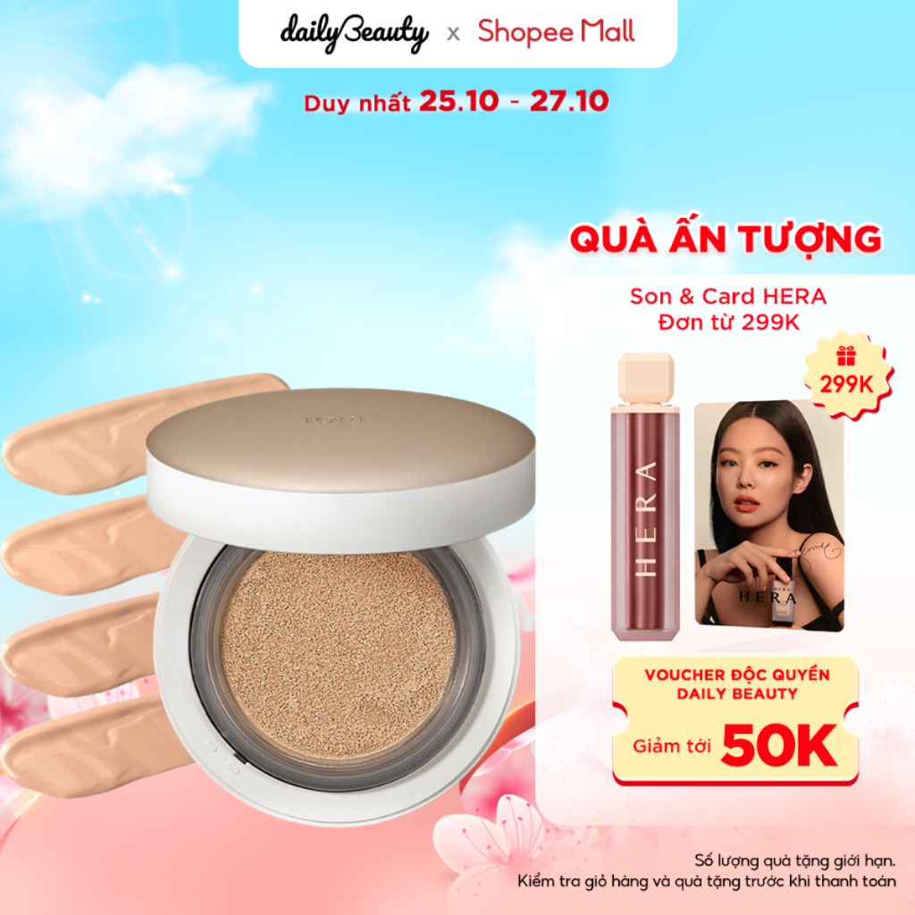 Phấn nước IOPE Air Cushion COVER 15g Daily Beauty Official