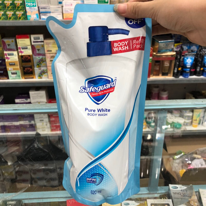 SỮA TẮM SAFEGUARD SẠCH 99,9% VI KHUẨN & DỊU NHẸ CHO DA TÚI 620ML