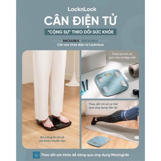 Cân Sức Khỏe Điện Tử LocknLock ENC541