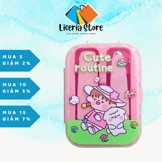 Bộ 2 chi tiết bấm, chăm sóc Móng Tay Hoạt Hình dễ thương, Phụ Kiện 68