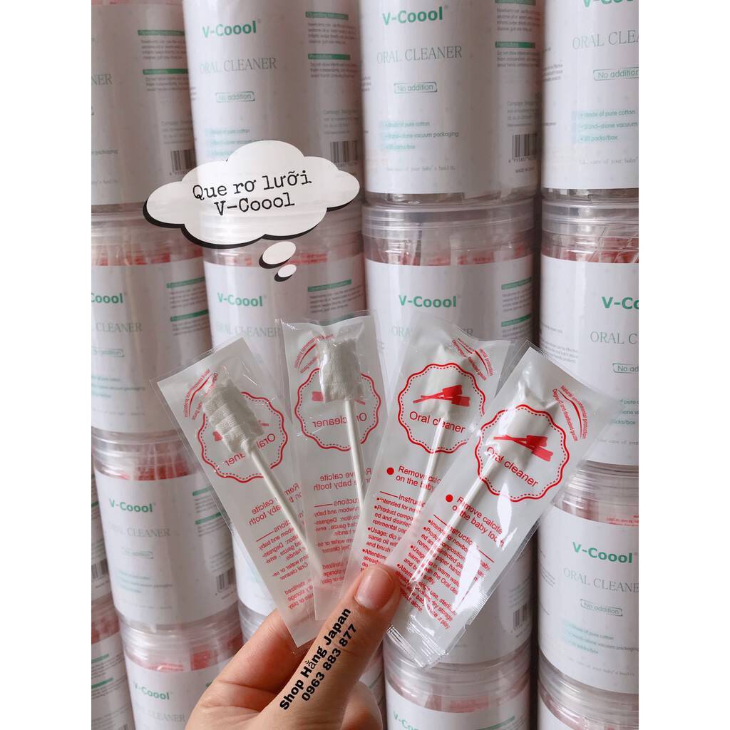 Cây rơ lưỡi Molli Hàn Quốc dạng que cho em bé, trẻ em sơ sinh