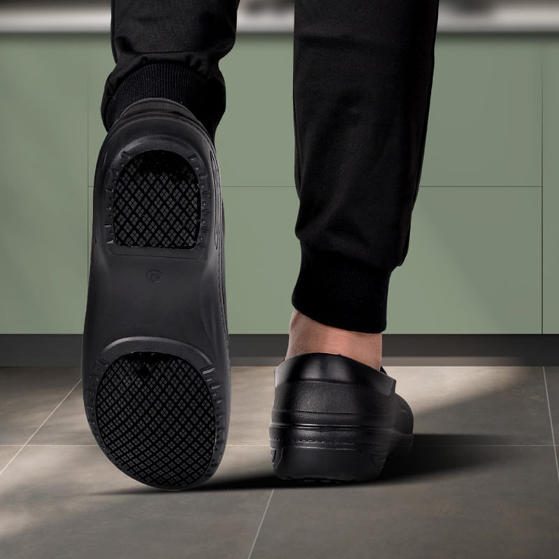 Giày bếp chống trượt Hestia siêu nhẹ chống trượt dùng cho bệnh viện, spa, nhà bếp Giày phòng sạch